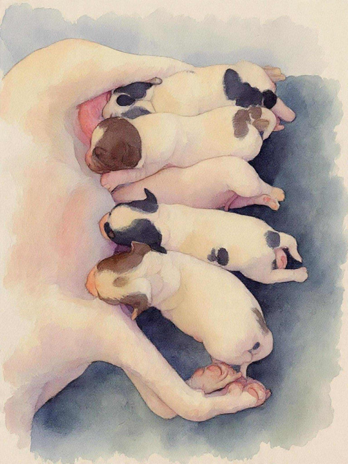 Dansk-svensk gårdshund valper