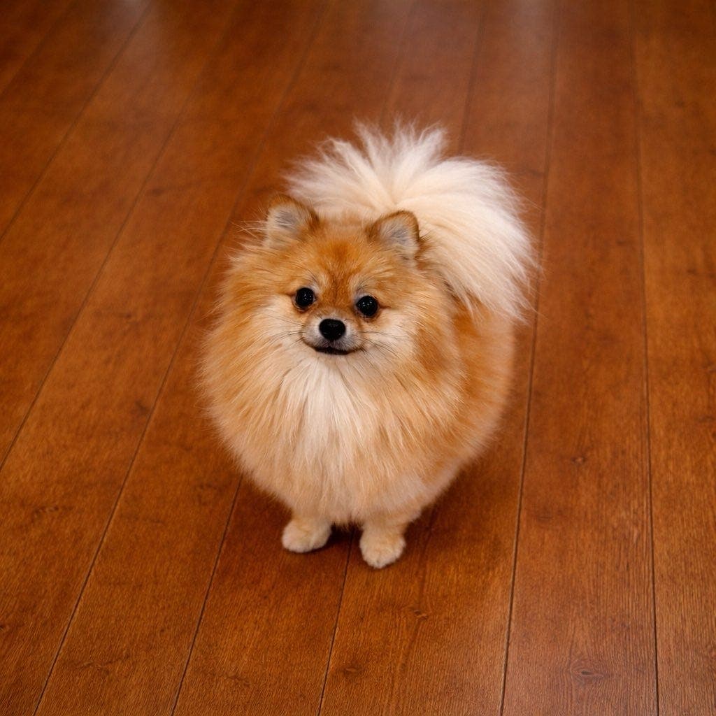 Nydelig Pomeranian tispe valp søker sitt for-alltid-hjem