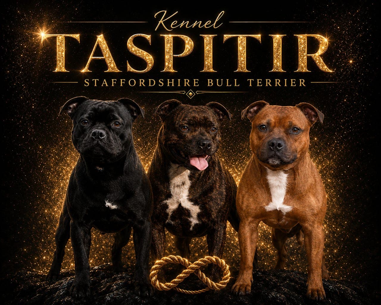 Forvert staffordshire bull terrier valper