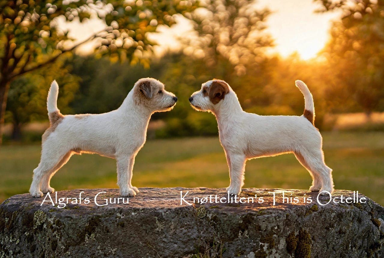 NKK reg. Jack russell valper.