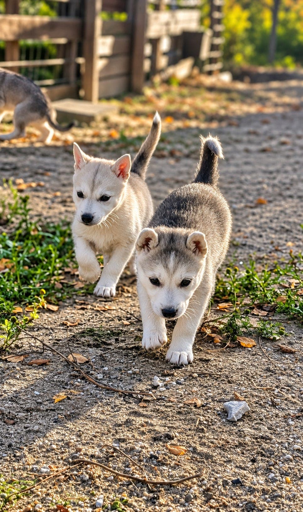 Siberian husky valper