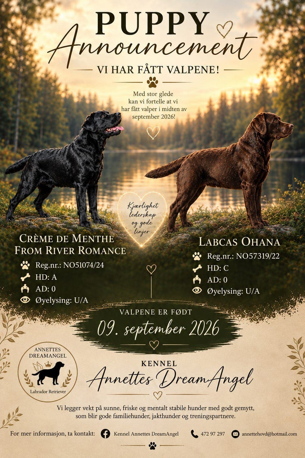 Labradorvalper kommer for salgs🐾